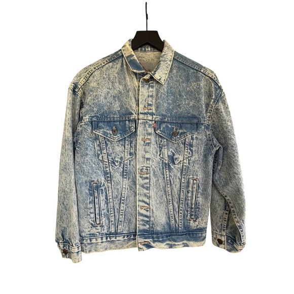 Levi's Other - Vintage Levi's 7503-0208 Denim Trucker Jacket Size Large EUC